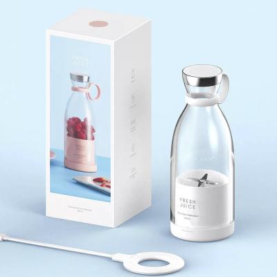 China Electric juicer usb rechargeable handheld smoothie mixersmilkshake maker portable new milkshake rechargeable blender for sale