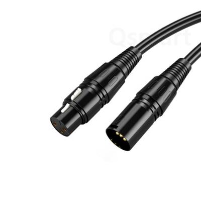 China Microphone XLR Male To Female XLR 3 PIN XLR Balanced Microphone Cable for sale