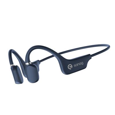 China Bone Conductivity 5.0 Earphone Sanag Sports Wireless Conduction Principle Air Bone Ear-hook Headset Stereo HIFI 9D Earphone With MIC for sale