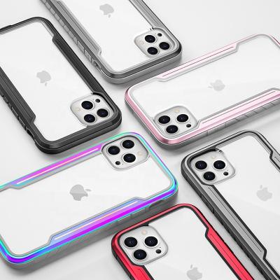 China Waterproof Transparent Cell Phone Shockproof Case For iPhone 11 iPhone 12 for sale