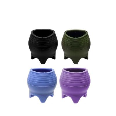 China Eco-frienfly Good Quality Reusable Water Bottle Concise Durable Yerba Mate Cup Squash Silicone Cup for sale