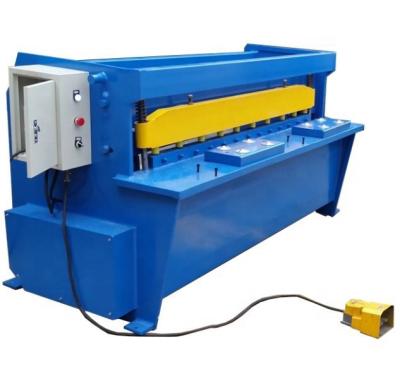 China Hot Sale 4mm 2000mm Manual Small Electric Sheet Metal Shearing Machine for Hotels to Cut Steel Plate for sale