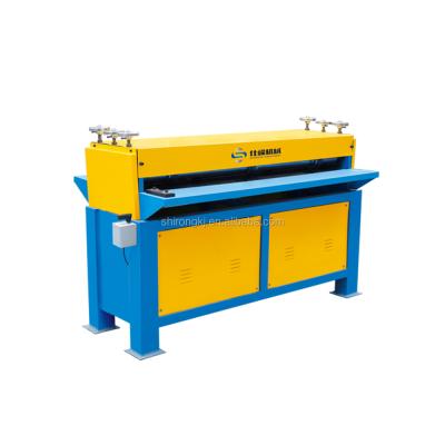 China Air Duct Product Good Price HVAC Pipe Beading Machine Metal Grooving Machine For Square Duct Production Machine for sale