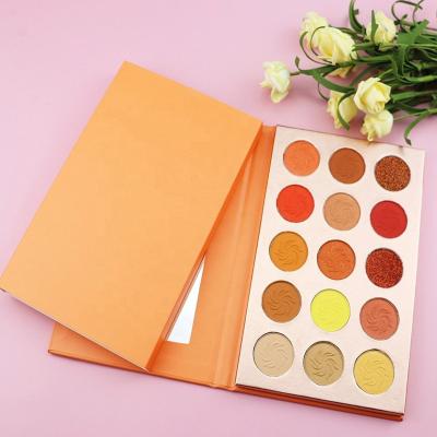 China Factory Price Good Quality Cheap Private Label 15 Color Eyeshadow Palette Waterproof for sale