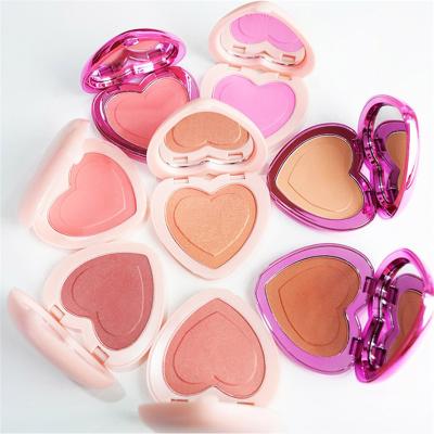 China Long lasting ready to ship new fashionable no logo simple blush makeup private label high lasting pigmented blush for sale