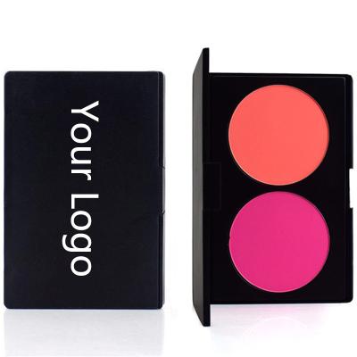 China Wholesale Waterproof Makeup Cosmetics Blush Pink Blusher Brush Private Label Orange Bronzer Blush Palette for sale