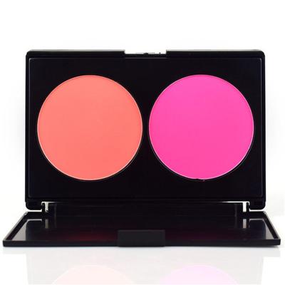 China Makeup Sunscreen Baked Blushing Colored Face Powder Matte Blush Palette Base for sale