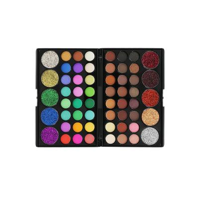 China Smoky Makeup Private Label Pallette 29 Colors Shimmer Eyeshadow Palette OEM Wholesale Best Cosmetics Waterproof Colorful Eyeshadow Palette for sale