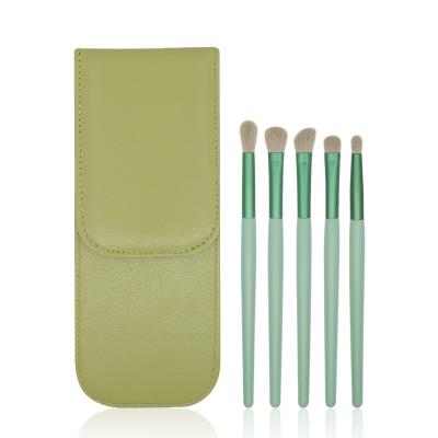 China Sample order accept beauty and personal care our lovely new design 5pcs vegan makeup set brush brochas de maquillaje eyeshadow base makeup for sale