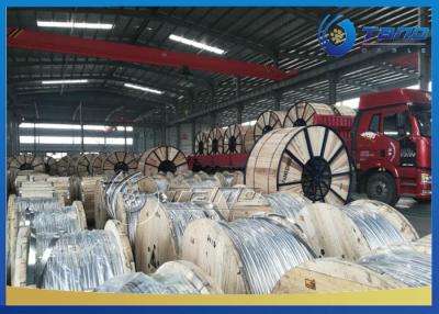 China Overhead Line ACAR Conductor / Aluminium Bare Conductor Stranded Type Single Core for sale