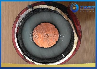 China Underground HV Power Cable Copper Conductor Xlpe Insulation 33 66kV Voltage for sale