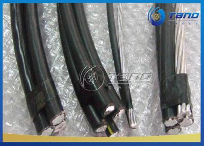 China Aluminum Conductor Duplex Service Drop Cable XLPE XLP Insulation ISO Certification for sale