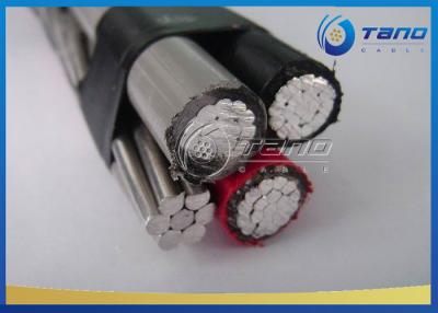 China XLPE Quadruplex Overhead Service Drop Cable For 120 Volt Outdoor Lighting for sale