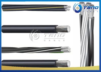 China ABC Overhead Service Drop Cable Aluminum Conductor XLPE Insulation 0.6 / 1kV Voltage for sale