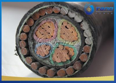 China Steel Wire Armoured XLPE Power Cable Low Voltage Copper / Aluminum Conductor 4x16mm2 for sale