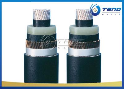 China Power Station Underground HV Power Cable XLPE Insulation 630mm2 110 KV 220 KV for sale