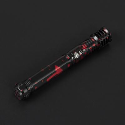 China 2022 Blade High Light Sensitive Color Changing Duel Handle TOOBAX Bloodbound Metal Lightsaber 16 Aluminum Sound Effects Dueling Warrior 16 Lig for sale