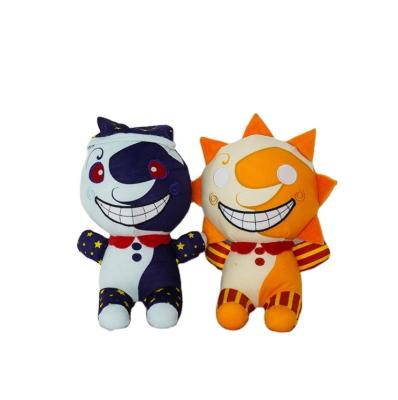 China Customized Color 2022 New Clown Sun Doll Plush Stuffed Toy Sundrop and Moondrop New Product Sundrop FNAF Final Boss Cartoon Plush Toy Custom for sale