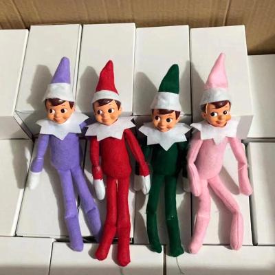 China Pretty Gift Hot Christmas Elves Colorful Elf Doll Twins Baby Boy Girl Dolls All Colors Stock Christmas Baby Elf Dolls on the Shelf Xmas Deco for sale