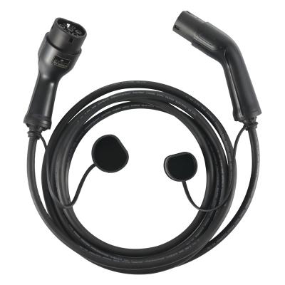 China Black Mario EV Charging Cable Type - 2 Mode3 16A 480V EV Charger Connector evse type - 2 to type - 2 for sale