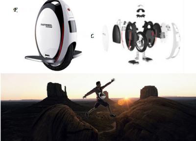 China Portable Seatless Electric Self Balancing Unicycle , Battery Powered Unicycle for sale