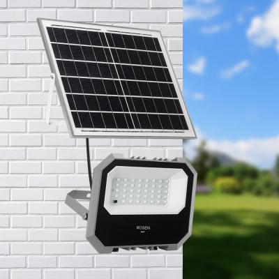 China Lámparas solares de seguridad al aire libre comerciales 100W 150W Luz de inundación Ahorro de energía en venta