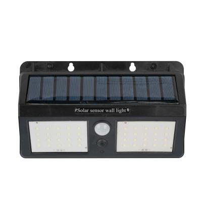 China IP65 Alta manutenção Lâmpada de parede solar de jardim preto à venda