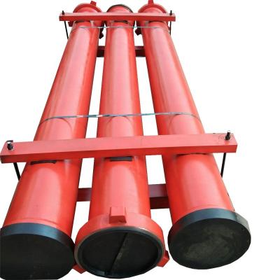 China oilfield api 16C best selling high pressure straight pipe swivel buckle hammer unions red forged chiksan steel pipe for sale