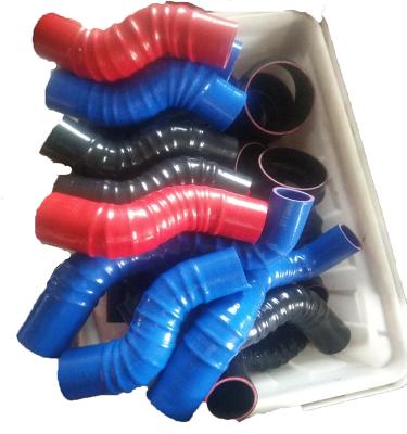 China Car Air Conditioner System Automobile Water Hose Silicone Rubber Tube Auto Silicone Hoses for sale