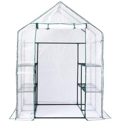 China Household Greenhouses Flower House Greenhouse Plants Heat Insulation Flower Easily Assembled Skeleton Vegetal Simple Succulent Shed for sale