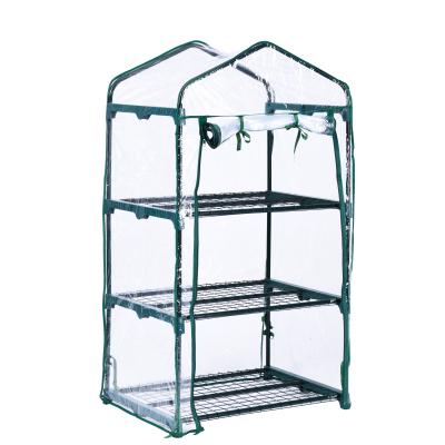 China Easily Assembled Balcony Factory Small Transparent Hot Pier Single Greenhouse for sale