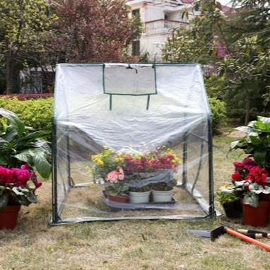 China Easily Assembled PVC Mini Green House Shed for sale