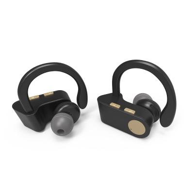 China True Ear Hook Stereo Deep Bass TWS Earbuds Wireless Earbuds with Ergonomic Hook for Running/Recycling/Bodybuilding for sale