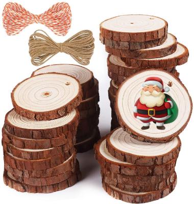 China Wood Hole - Natural Wood Hole Slices Open Unfinished Wood Kit for sale