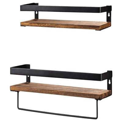 China Morden Shelf Bracket Multifunctional Bathroom Bracket Luxury Mounted Floating Wall Mounted Shelves for sale