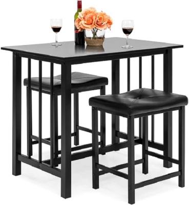 China Contemporary Counter Height 3-Piece Dining Table Furniture Set for sale