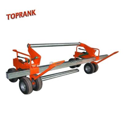 China Artificial grass lawn synthetic turf transporting machine roller turf transporter for installation turf transporter for sale