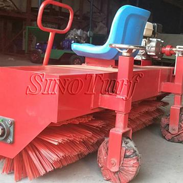 China 120mm nylon brush install and maintain machinery for synthetic grass, artificial turf artificial grass brush machine for sale