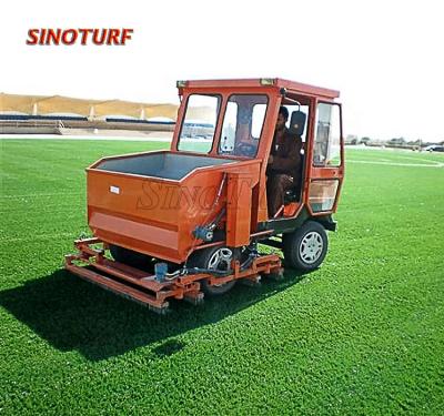 China extra rubber & Sand infill and brush machine for synthetic grass, artificial turf for sale