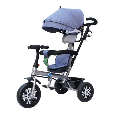 China Cotton Baby Bicycle With Titanium Wheels /360 Degree Rotation Empty Baby Tricycles for sale