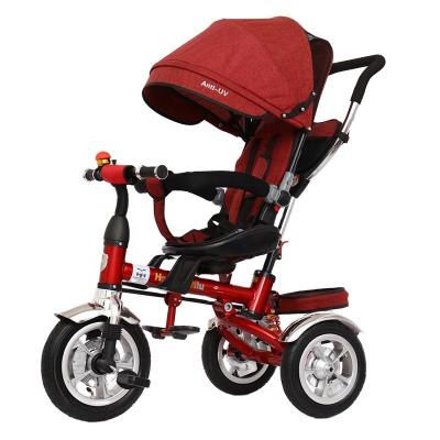 China Cotton Baby Tricycles Can Sit Or Lie Down Titanium Wheels With Instant Lightweight Baby Stroller for sale