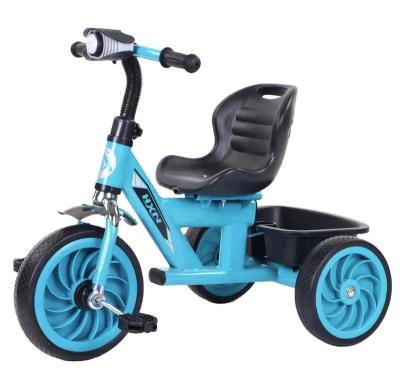 China Plastic Standing Children Tricycle Bike 1-6 Years Old Baby Buggy Walking Bike for sale