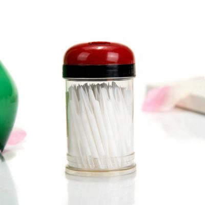 China Disposable Colorful Flat Plastic Toothpicks for sale