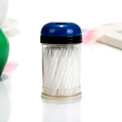 China Disposable Disposable White Cavity Plastic Toothpicks in Different Color Box for sale