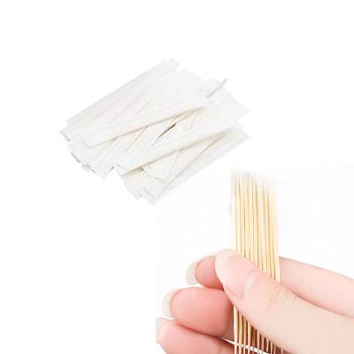 China Superb Bamboo Toothpicks Disposable Flavored Individually Wrapped Disposable Toothpicks for sale