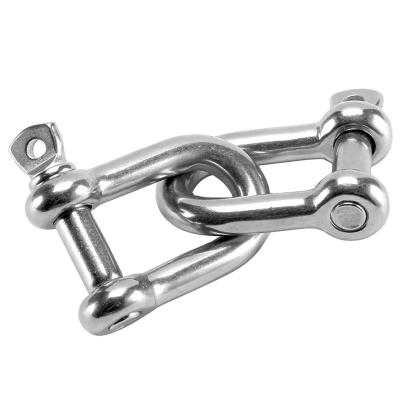 China Wholesale Heavy Industry HLM Stainless Steel Or Galvanized 10mm D Shackles D Shackles With Safety Bolt Stainless Steel for sale