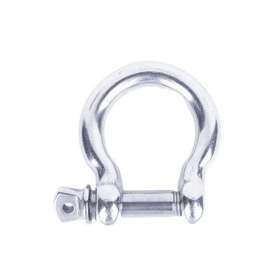 China Heavy Industry HLM Free Sample ISO Certification D-Ring Very Small Lifting D-Ring Shackle for sale