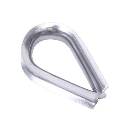 China Super Terminal Wire Rope Fittings HLM Supplier Stainless Steel Thimble m1.5 Thimble Commercial Datasheet for sale