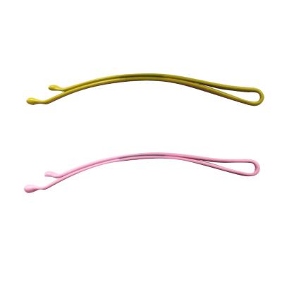 China Pink Yellow Hair Color Customized Korea Style Hairpins for sale