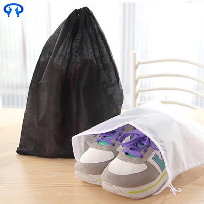 China Customizable Organic Shoe Bag Cotton Dance Shoe Drawstring Bags Backpack for sale